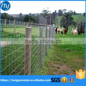 ISO9001 Anping Hot Dipped Galvanized Hinge Join Farm Cow And Sheep Fence Wire Cattle Field Fence Wire thumbnail-6