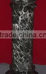 BLACK ZEBRA MARBLE PEDESTALS thumbnail-6