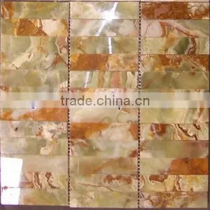Creative Design MULTI GREEN ONYX MOSAIC TILES COLLECTIONS thumbnail-3