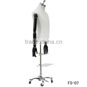 Half Body Torso Male Mannequins Dressmaker Mannequin,schaufensterpuppe Holzarm thumbnail-1