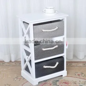 Wicker Wine Cabinet thumbnail-1