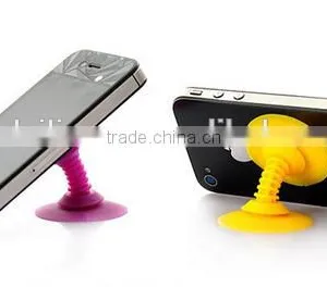 2014 Newest Smart Mini Silicone Phone Sucker Stand Two-side Sucker thumbnail-2