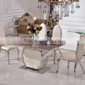 TH385 Popular Customized Stainless Dining Table XCY thumbnail-1