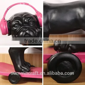Scooter Pug Dog Resin Pug Puppies for Sale thumbnail-2