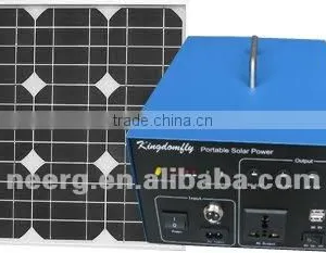 30w Portable Solar Power System With DC&AC Output thumbnail-1