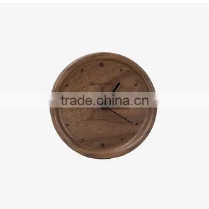 Carbon Baking Wooden Wall Digital Clock thumbnail-1