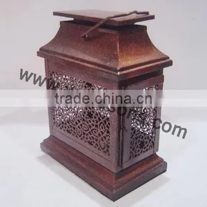 Silver Metal Lantern for Wedding Decoration thumbnail-4