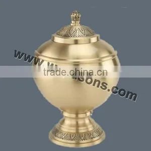 Ooutdoor Metal Urns | Round Urns Brass | Urns for Ashes | Urns Top Cheap Urns thumbnail-1
