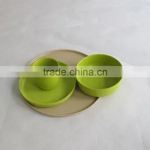 Welcome Eco-friendly Biological Bamboo Fiber Dinner Set thumbnail-1