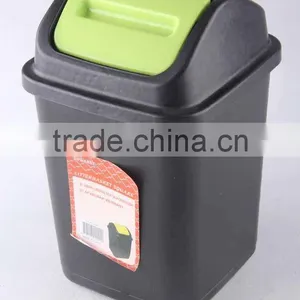 Plastic Trash Can Household Garbage Can/Rubbish Bin thumbnail-1