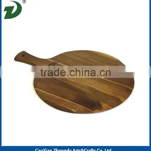 Acacia Wooden Pizza Serving Plate thumbnail-5