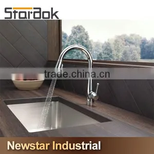 Star.aok Fashion Style Brass Water Saving Kitchen Faucet thumbnail-2