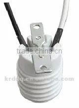 Edison Screw Porcelain / Ceramic Lampbase E14 thumbnail-1