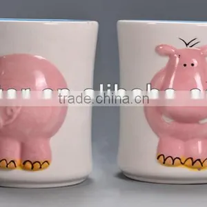 Ceramic 3d Animal Shaped Mug thumbnail-1