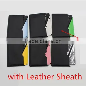 Special Gift for Men Six Color Stainless Steel With Metal Handle Portable Survival Blade Wallet Foldable Credit Card Knife thumbnail-6