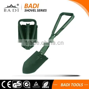 Outdoor Survival Gear Multi-functional Foldable Camping Military Shovel With Pickaxe/ Saw/ Opener thumbnail-1
