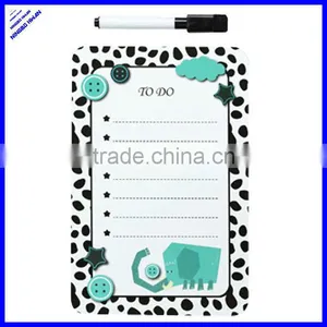 2013 Hot Selling Rectangle Sahped Cute White Board,children Writing White Board thumbnail-1
