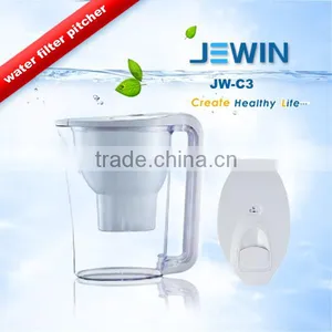Mini Alkaline Water Filter Pitcher With Counter thumbnail-1