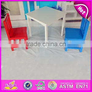 2015 New Arrival Kids Table and Chair Set,Modern Child Study Table and Chair,Portable Christmas Wooden Table and Chairs WO8G144 thumbnail-2