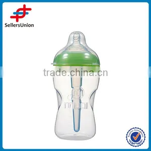 High Quality Pink Feeding Bottle, Silicone Nipple PP Bottle Material thumbnail-1