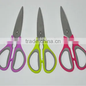 Color Rubber Handle Multi Kitchen Shears thumbnail-1