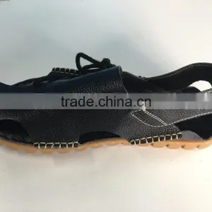 Quality and Cheap Leather Sandal Man thumbnail-1