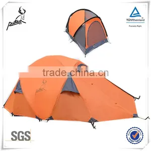 Silicon-Coated Top Quality Camping Tent for 3 Person thumbnail-2