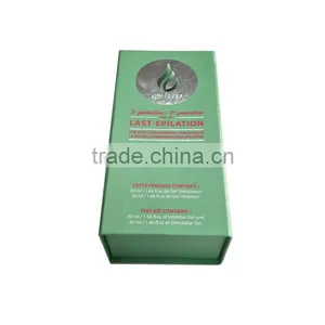Wholesale Custom Printed Magnet Paper Book Box Packing Hair Removal Device With EVA Insert thumbnail-3