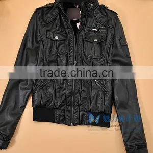 ALIKE American College Jacket Leather Jacket for Women Fashion Jacket thumbnail-1
