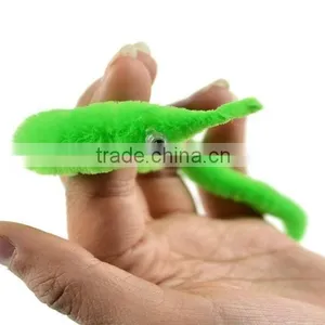 Russian Text Newest Blister Card Children Toys Gift Novelty Plush Twisty Squirmles mr Fuzzy Magic Worm thumbnail-2