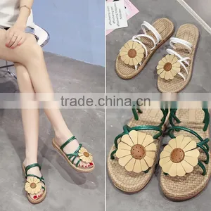 Fashion Flat Summer Sandals Shoes Women 2017 thumbnail-1