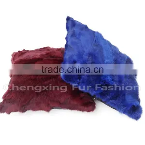 CX-D-17A Decorative Pillow, Sofa Cushion Rabbit Fur Pillow Case Custom thumbnail-4