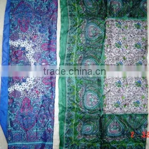 Printed Silk Scarf thumbnail-1