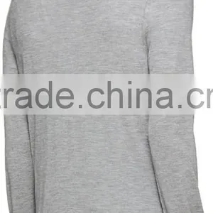 2016 Latest Mens Grey Cashmere Cardigan Sweaters thumbnail-3