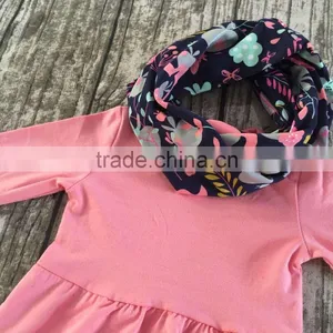 FALL OUTFITS Persnickety Girls 3 Pieces Sets Girls Baby Girls Unicorn Clothing Children Boutique 3 Pieces Floral Unicorn Pant thumbnail-3