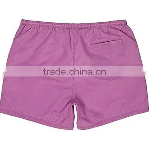 2016 Stylish Quality 100%cotton Men Plain Sweat Shorts Beach Swim Shorts thumbnail-2