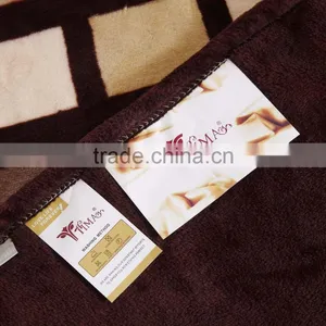 Chocolate Design Printed Fashionable Flannel Fleece Blanket thumbnail-4