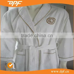 5 Star 100% Cotton Promotion Waffle Hotel Bath Robe From China Supplier thumbnail-1