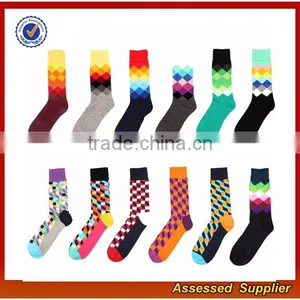 Wholesale Custom Mens Business Socks and Teenager Sex Dress Socks JH53 thumbnail-2