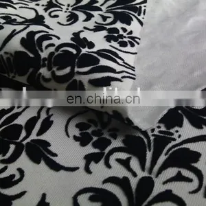 Winfar Textile New Product Soft Knit Polyester Stretchy DTY Scuba Print Flock Fabric thumbnail-4