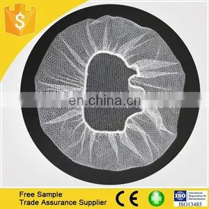 for Workers Protective Soft Disposable Nylon Hairnet thumbnail-1