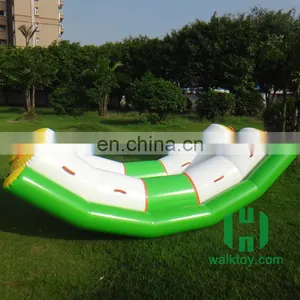 HI Customized Giant 0.6mm PVC Inflatable Plastic Seesaw Rocker for Kids thumbnail-1