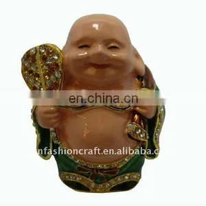 Chinese God Metal Jewelry Boxes thumbnail-1