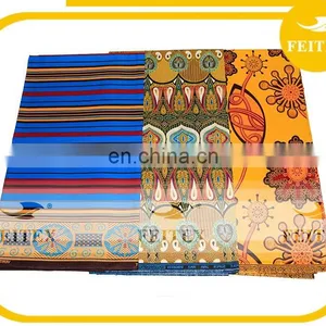 High Quality Super Wax Hollandais Cotton Textile Fabric for African Clothes thumbnail-6