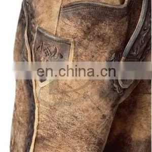 Knee Lederhosen, Trachten Lederhosen, Bavarian Clothing, Bavarian Lederhosen (German Clothing) thumbnail-3
