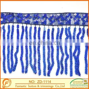Bling Bling Sequins Fringe Tassel for Women Garments Accessories thumbnail-1
