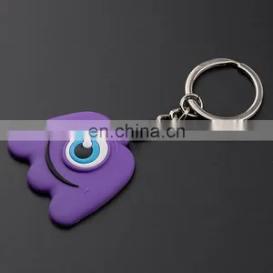 Promotional Cartoon Big Eye Pvc Keychain thumbnail-1