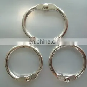 Wholesale Custom Metal Round Binder Book Ring for File Clips thumbnail-5