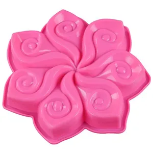 Free Sample Food Grade Silicone Cake Mould Baking Mousse Pudding Mould Tool thumbnail-1