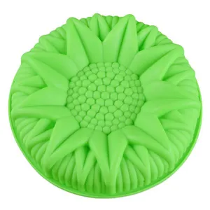 Free Sample Food Grade Heat Resistant Nontoxic Silicone Cake Mold Baking Mousse Pudding Mold Tool Fruit Pie Plate thumbnail-2